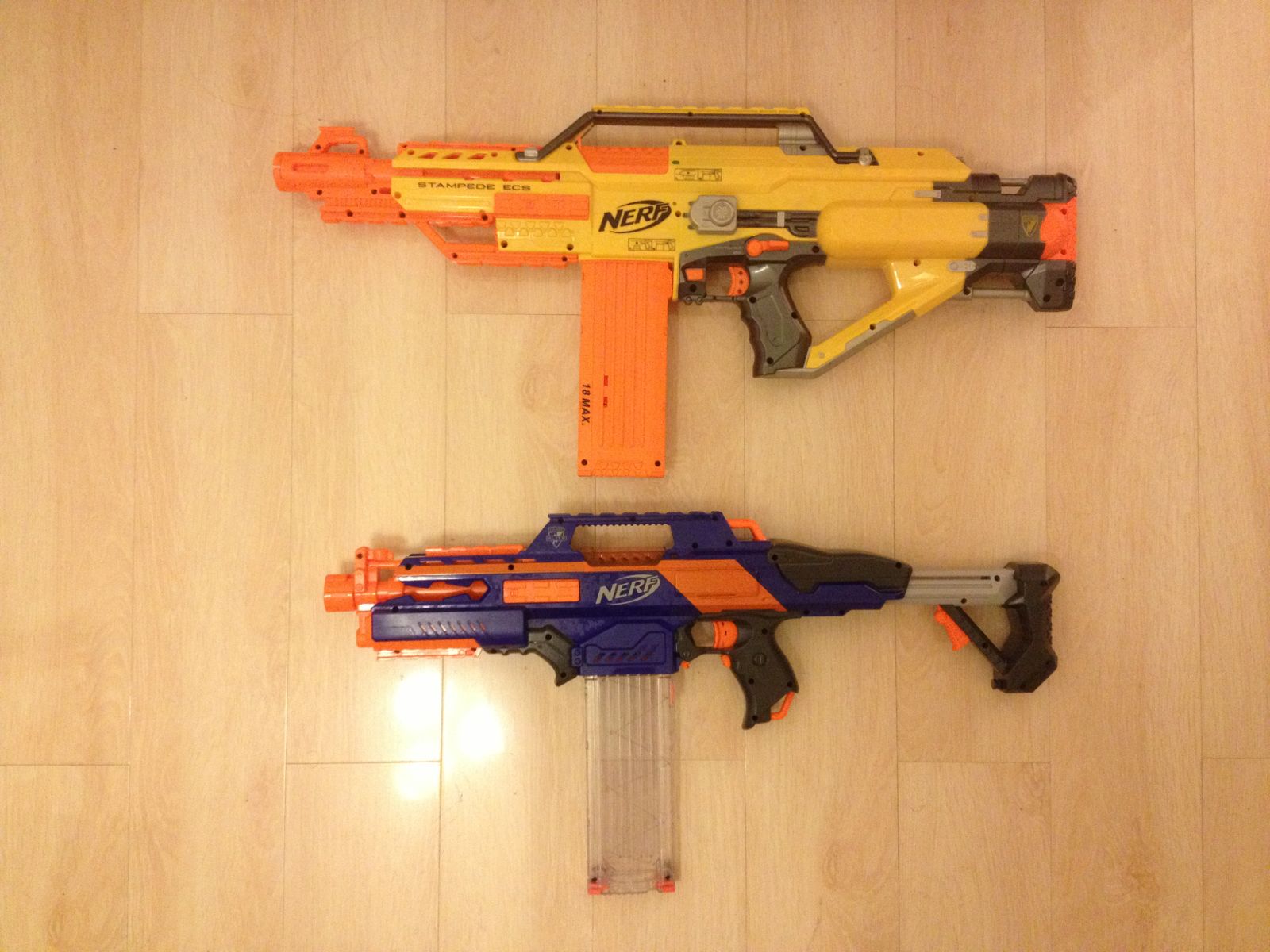 Nerf triple online rapidstrike stampede